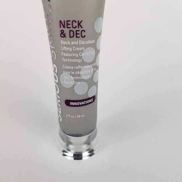 Serious Skincare Neck & Dec Lifting Cream 2 oz NEW Skin Care SSC CorrecChin Tech - Picture 3 of 7